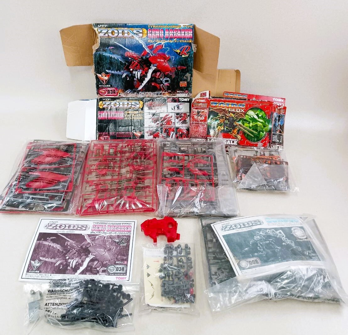 Y★ ジャンク TOMY トミー ZOIDS ゾイド プラモデル まとめて_画像1