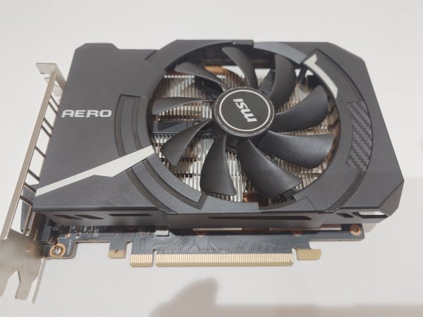 ＭＳＩ　GeForce GTX 1660 Ti AERO ITX 6G OC　ジャンク_画像1