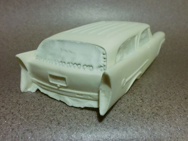 ジミーフリントストーン 199 1/25 クライスラー 300 1957 カスタムワゴン Chrysler 300 Custom Wagon Body *ボディのみ_画像2