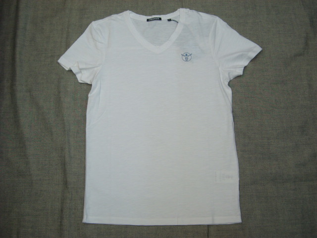 新品CHIEMSEE(キムジー)メンズTシャツ KILLER POINT 11-0601 BRIGHT WHITE (L)