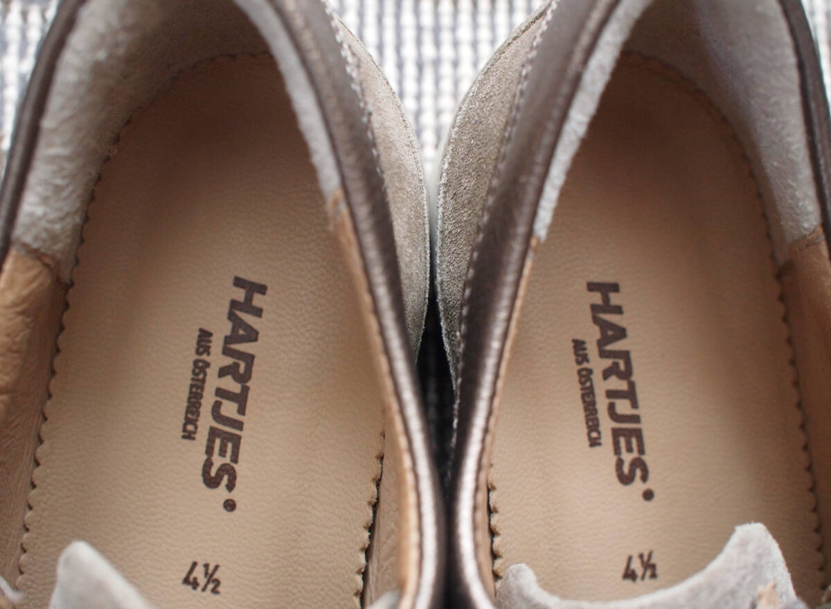  - -tiesHARTJES здоровье обувь Австрия 23.5cm новый товар осмотр : ласты комфорт mefi -тактный 