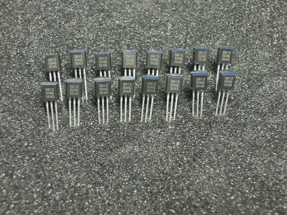 ** Seiko SII/ low loss CMOS 5V REG/ type TO-92[S813-50HG]/ approximately 16 piece new goods unused / junk treatment **