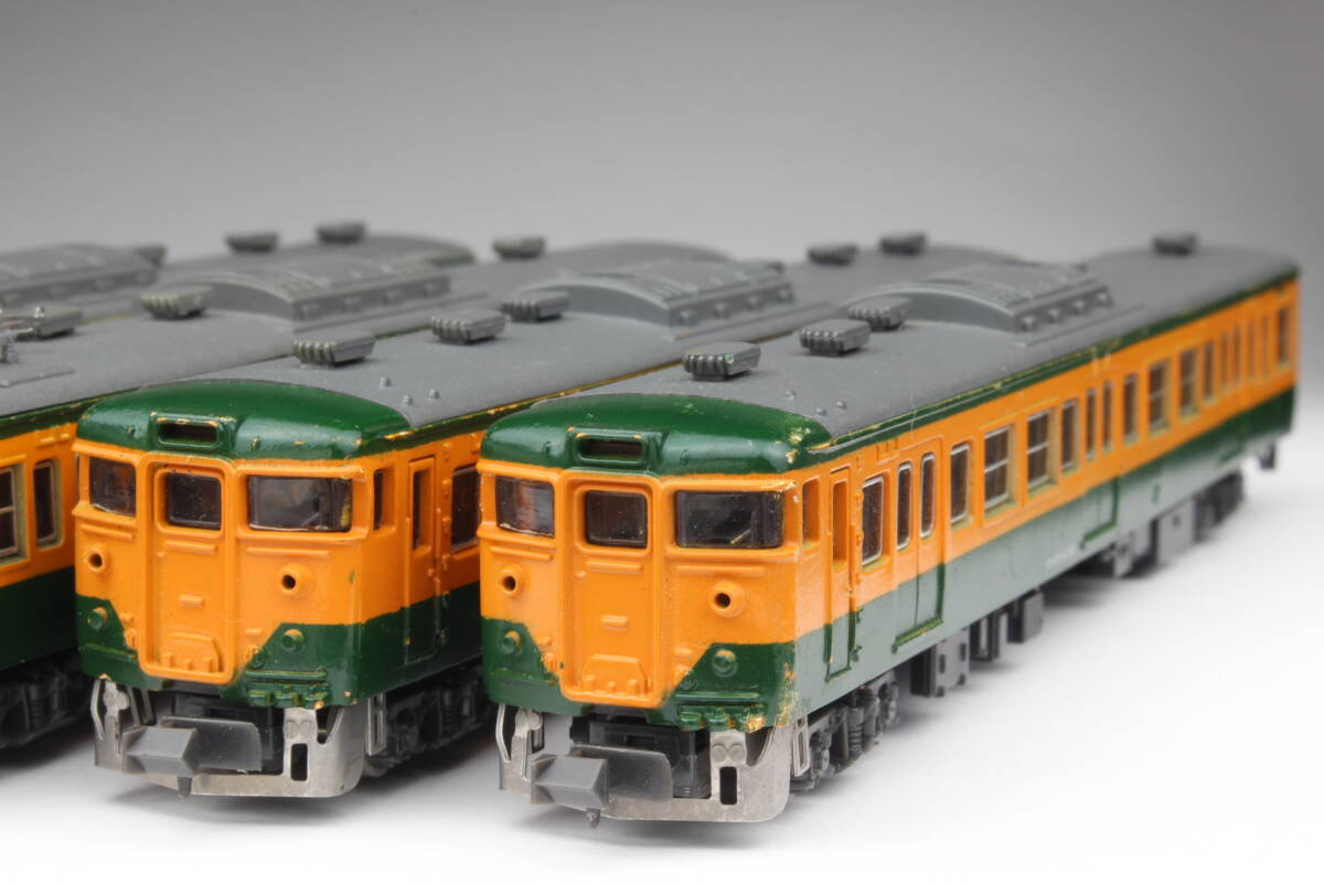 TOMIX KUHA-111×2 MOHA-112 SARO-110 TOMIX 111・113系4両セットまとめてクハ111・モハ112・113 旧