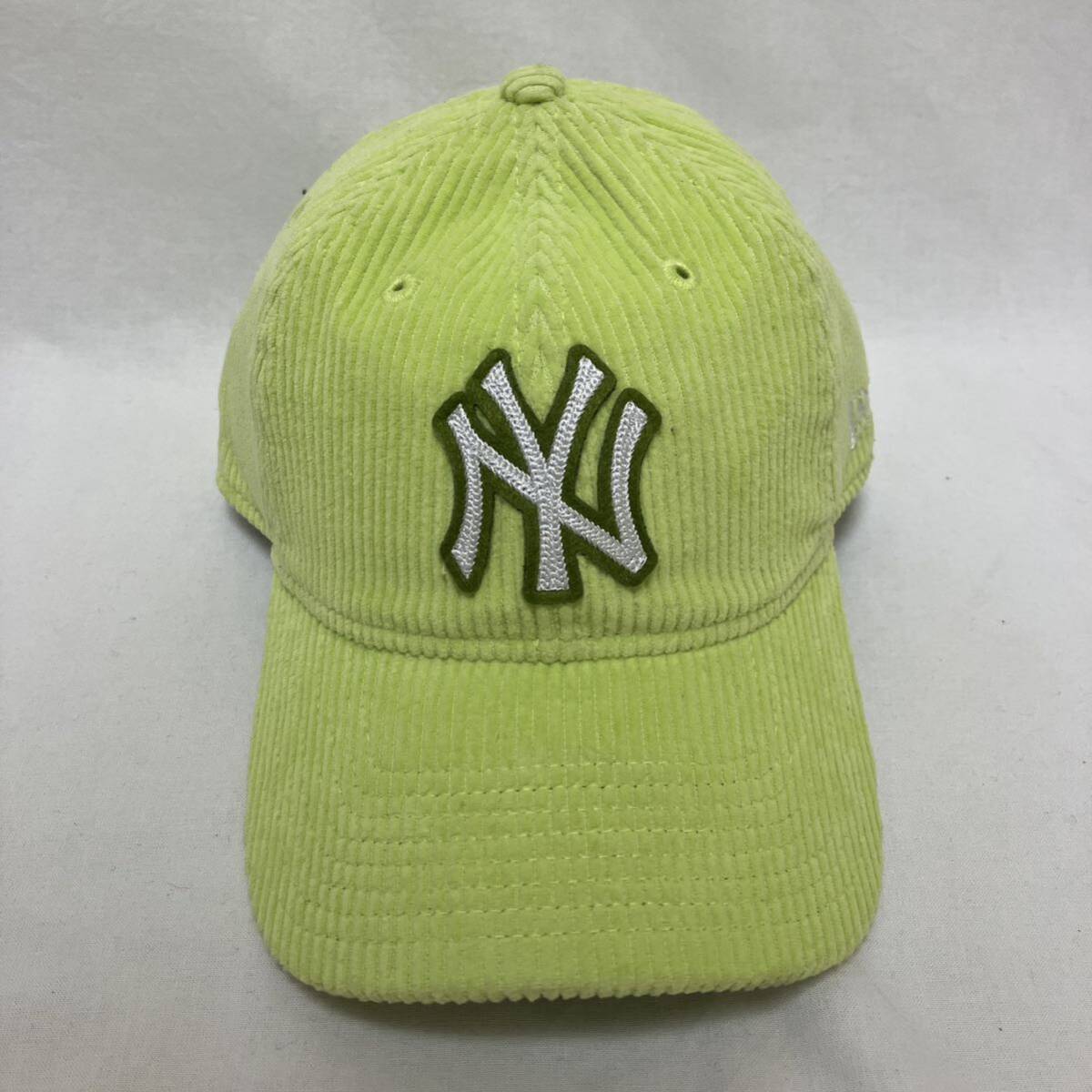 NEW ERA ニューエラ　Yankees ヤンキース　men's メンズ　キャップ　帽子　コーデュロイ　アジャスター　スナップバック　CAP ストリート_画像2