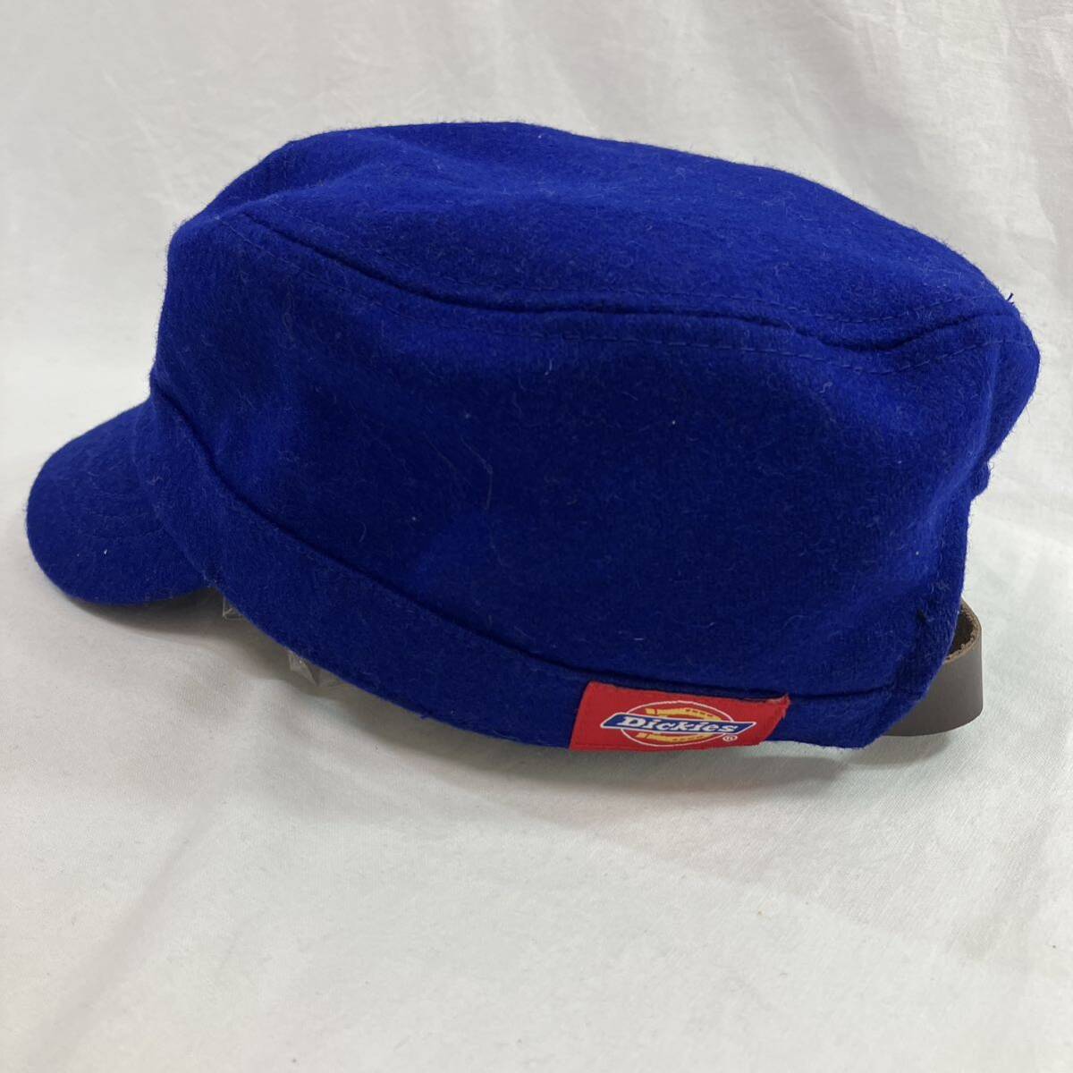 Dickies ディッキーズ　men's メンズ　ladies レディース　ユニセックス　wool ウール製　ワークキャップ　帽子　CAP size:57-59cm ブルー