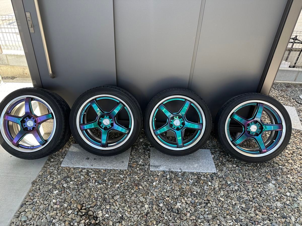 WORK EMOTION T5R2P アステリズムブラック 5H 18インチホイール WORK EMOTION T5R2P アステリズムブラック 5H 18インチホイール