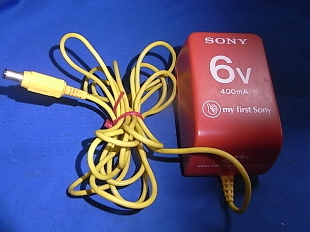  Sony AC адаптор AC-D4MFS DC6V 400mi Lien пара 