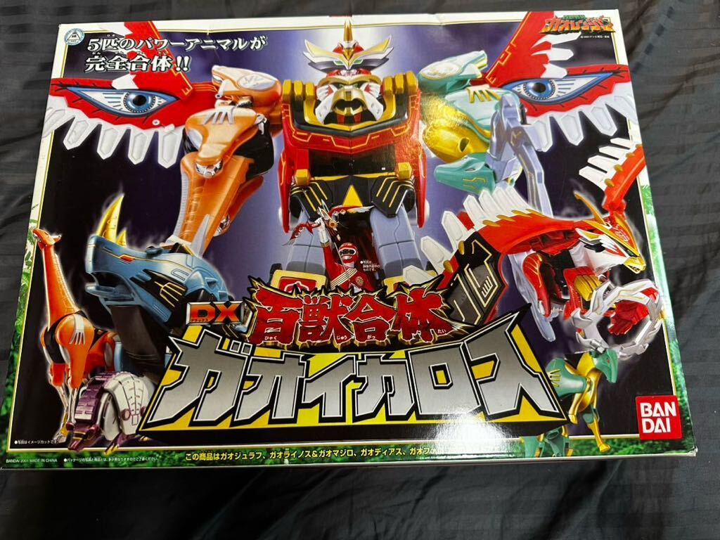 百獣戦隊ガオレンジャー 百獣合体ＤＸ超合金 ガオイカロス バンダイ BANDAI