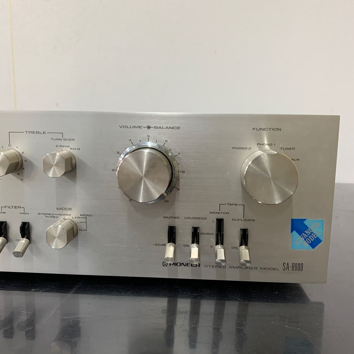 NL048.型番：SA-8800 .0423.PIONEER .パイオニア アンプ .STEREO AMPLIFIER .ジャンクの画像3