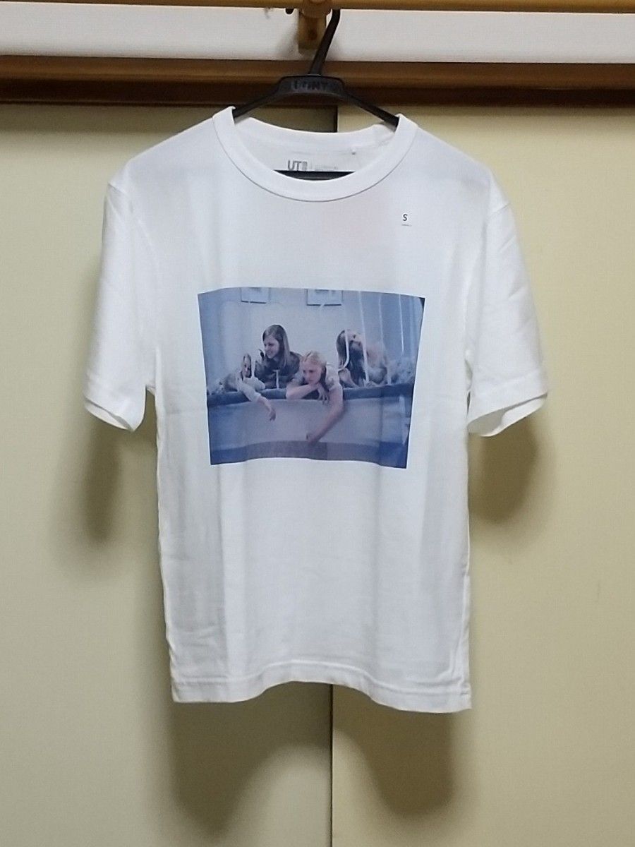 ユニクロ 新品 ソフィアコッポラ コラボ Tシャツ S 完売 新品 映画 フォト プリント 半袖 gu  映画  無 honeys