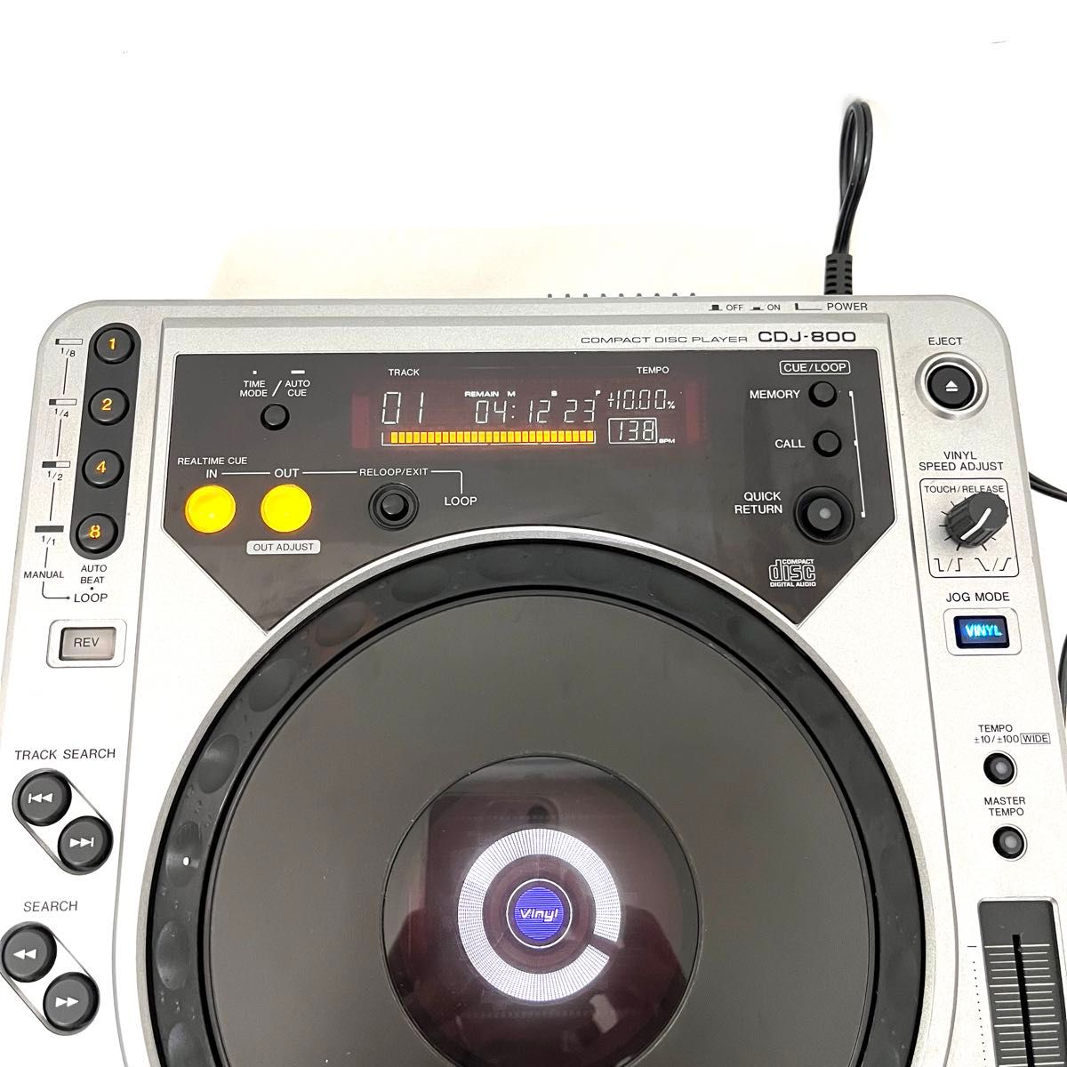 【動作確認済】PIONEER パイオニア CDプレーヤー CDJ-800 DJ機器