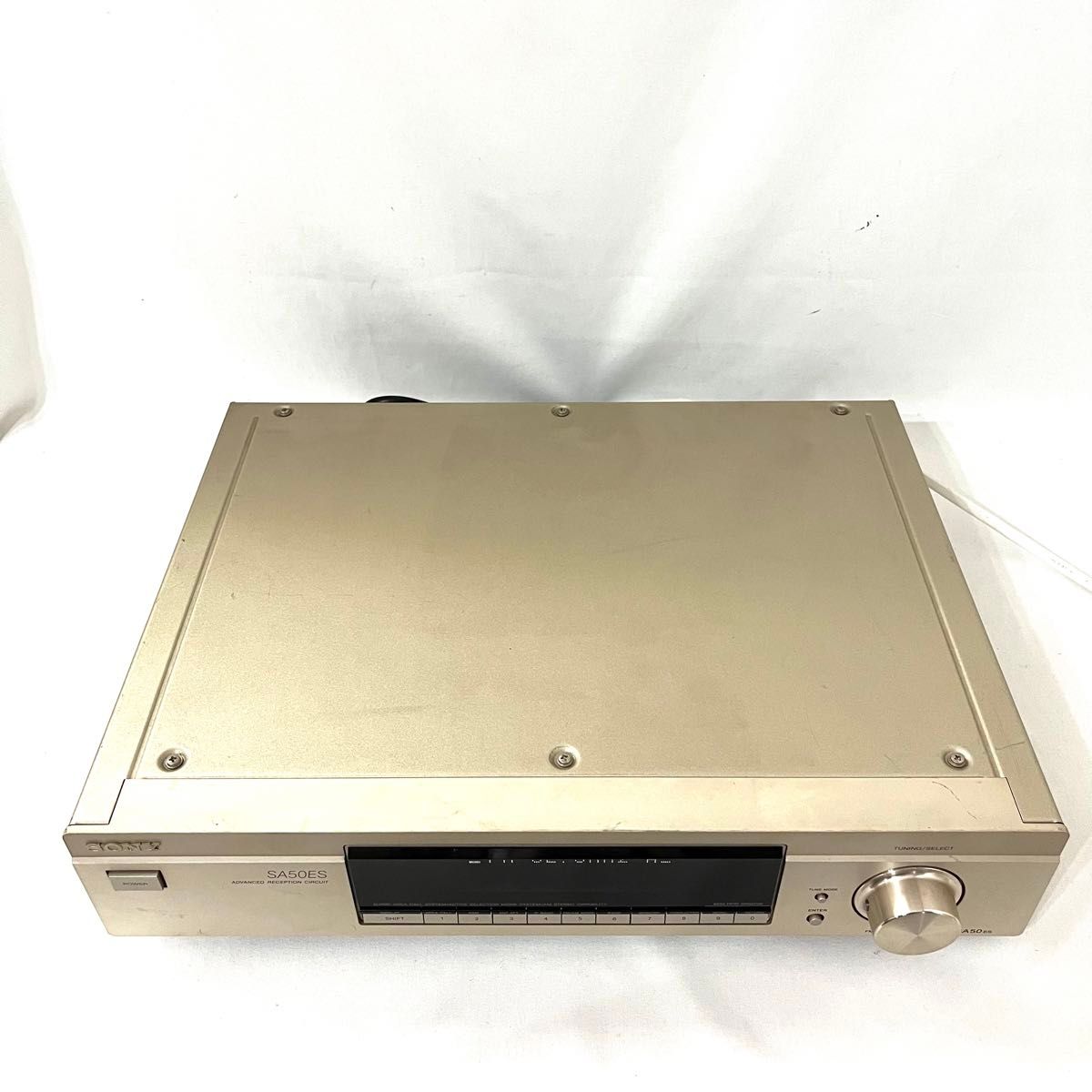 動作確認済】SONY ソニー FM/AM ステレオチューナ ST-SA50ES 動作確認済】SONY ソニー FM/AM ステレオチューナ ST-SA50ES