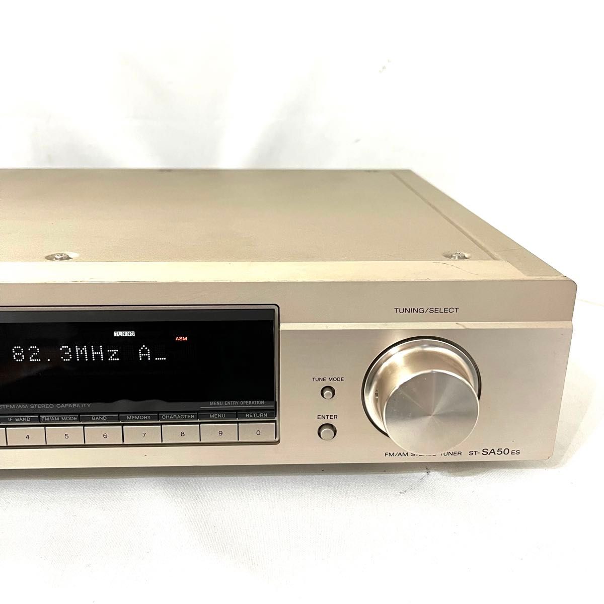 動作確認済】SONY ソニー FM/AM ステレオチューナ ST-SA50ES 動作確認済】SONY ソニー FM/AM ステレオチューナ ST-SA50ES