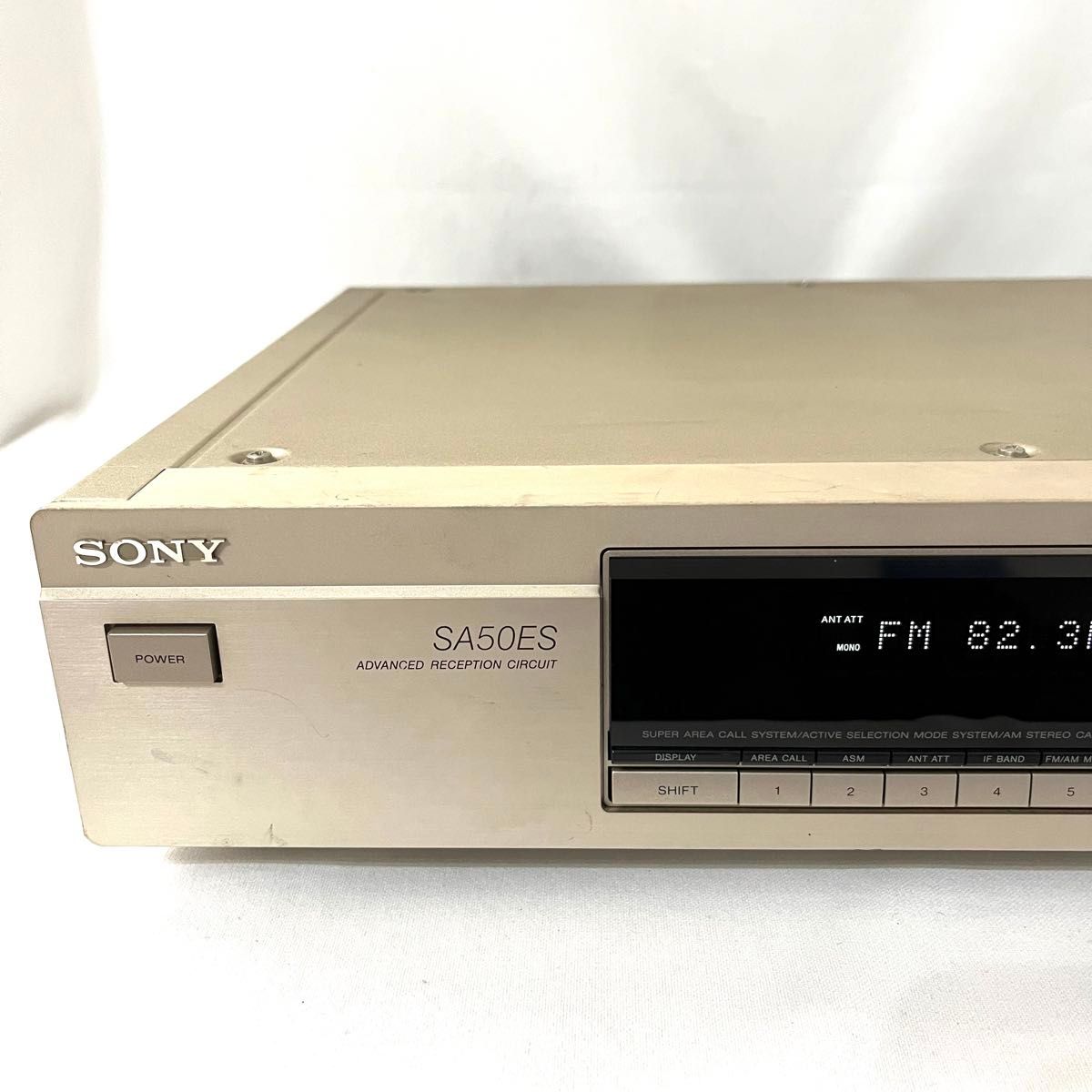 動作確認済】SONY ソニー FM/AM ステレオチューナ ST-SA50ES 動作確認済】SONY ソニー FM/AM ステレオチューナ ST-SA50ES