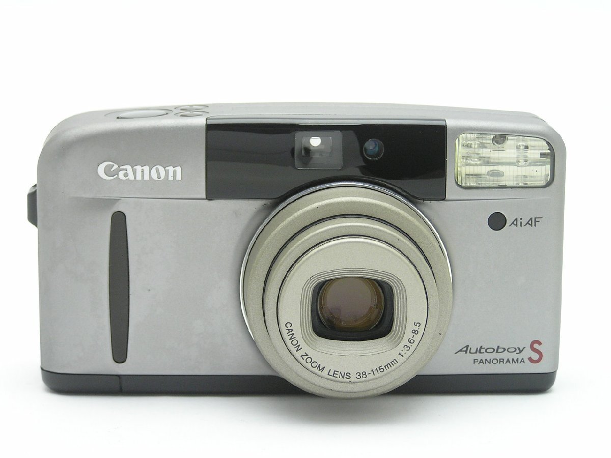 ★ハローカメラ★0787　Canon Autoboy S ( 38-115mm F3.6-8.5 )　動作品 現状 1円スタート 即決有り_画像2