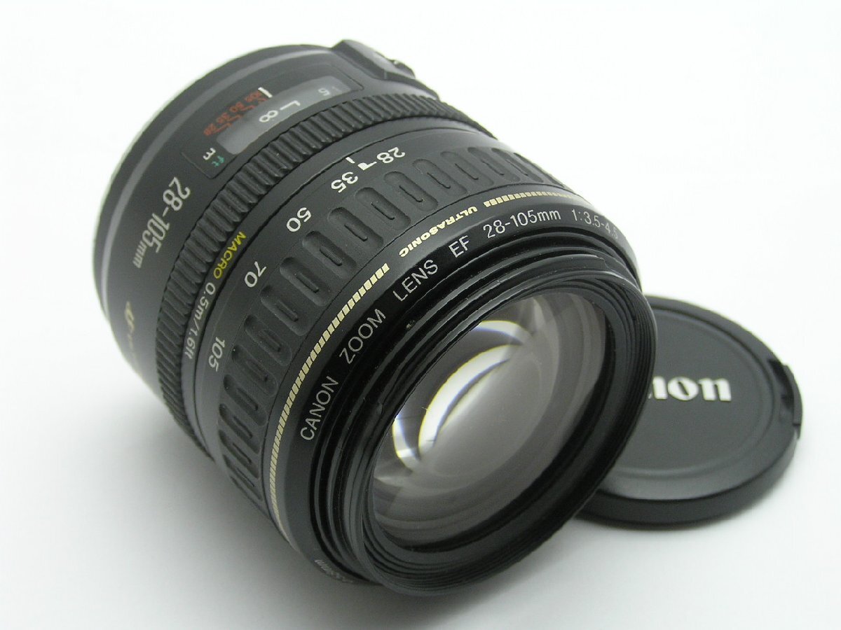 ★ハローカメラ★0808　CANON ZOOM LENS EF ( 28-105mm F3.5-4.5 ) 難有 動作品 現状 1円スタート 即決有り_画像1