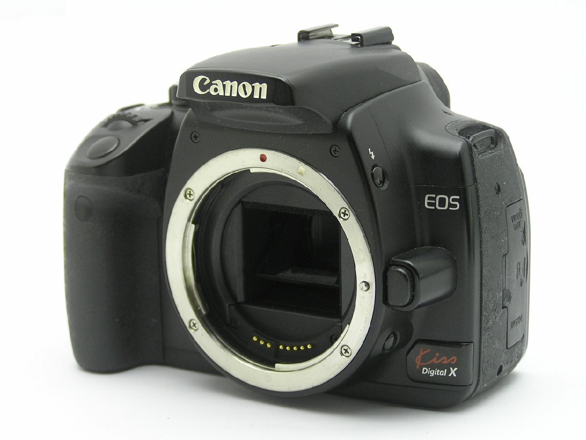 ★ハローカメラ★0825 Canon EOS Kiss Digital X Body 1010万画素【本体とバッテリーのみ】　動作品 現状 1円スタート 即決有り_画像3