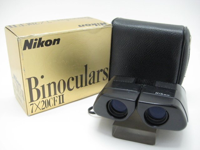 * Hello camera *0611 Nikon Binoculars/ Nikon binoculars 7x20CF II ( pin to operation OK) defect have operation goods present condition 1 jpy start prompt decision equipped 