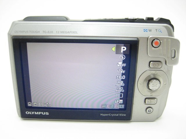 ★ハローカメラ★0616 OLYMPUS TOUGH TG-820 10ｍ防水カメラ [1200万画素 ] 【本体とバッテリーのみ】 動作品 現状 1円スタート 即決有りの画像7