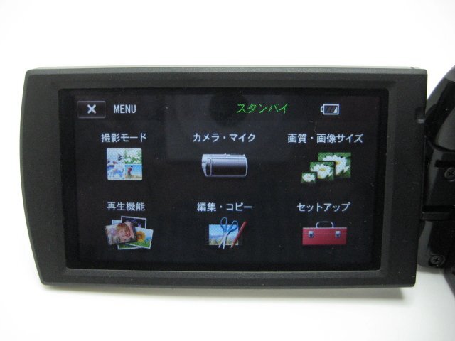 ★ハローカメラ★0795 SONY HDR-CX180 HDDカメラ【32GB】【本体とバッテリーのみ】　動作品 現状 1円スタート 即決有り_画像6