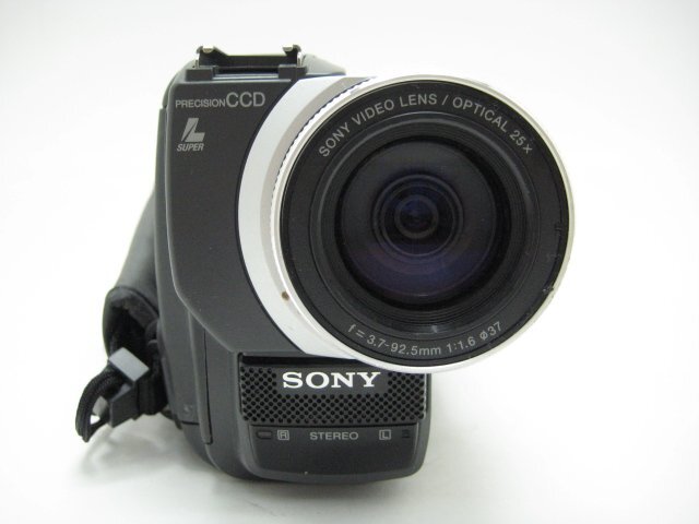 * Hello camera *0867 SONY TRV225/8mm video camera [ accessory equipped ] operation goods present condition 1 jpy start prompt decision equipped 