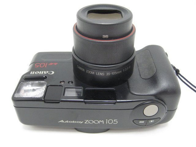 ★ハローカメラ★0872 Canon.キャノン Autoboy ZOOM 105 35-105mm ｆ3.5-8 動作品、現状　1円スタ－ト　即決_画像3