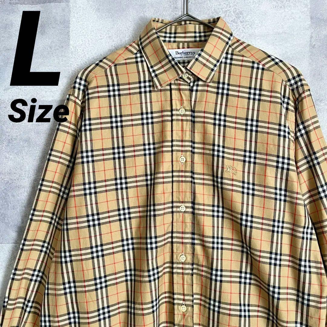 美品 L Burberrys OF LONDON the shirt collection バーバリー 美品 L Burberrys OF LONDON the shirt collection バーバリー