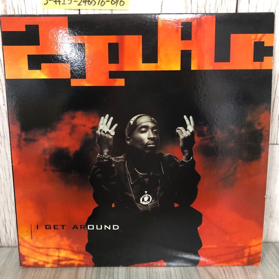 3-#LP 2PAC I GET AROUND アイ・ゲット・アラウンド O-96036 ライナー欠 ディスクキズ有 12インチ Hip-Hop ヒップホップ NOTHING BUT LOVE_画像3