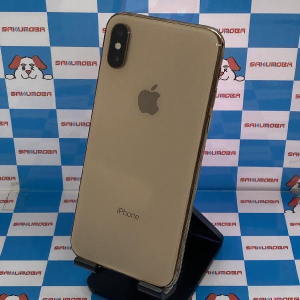 iPhoneXS 64GB AU版SIMフリー バッテリー非純正 ジャンク外観美品[135174]_画像2