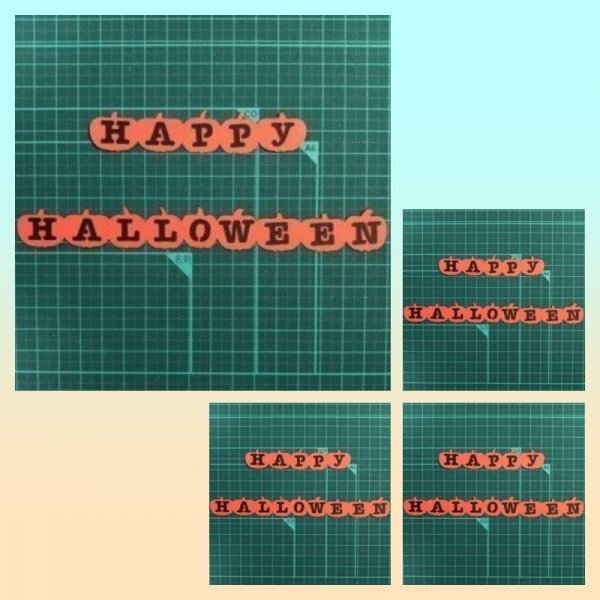 （3402C）happy halloween・かぼちゃ★カット　★★480-1★★_画像1