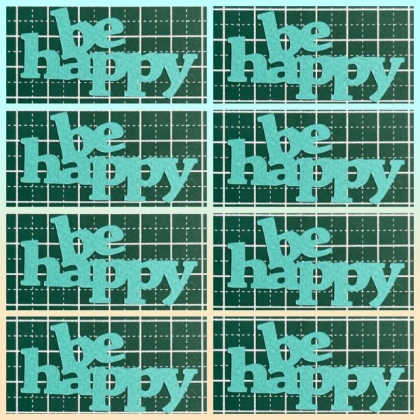 （459C）be happy★カット_画像1