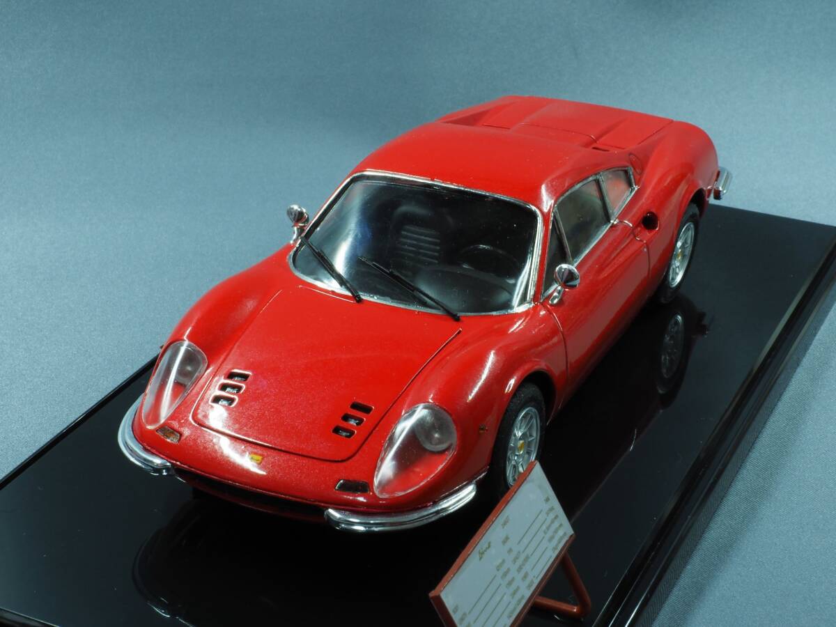Ferrari Dino 246GT 1/24 пластиковая модель непрофессионал произведение 
