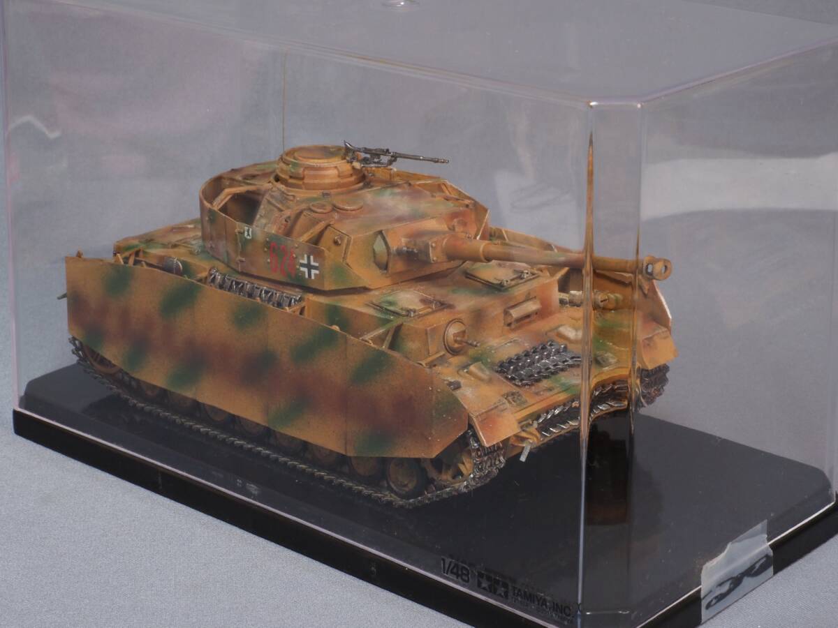 トイツⅣ号戦車H型 1/48プラモデル素人作品_画像2