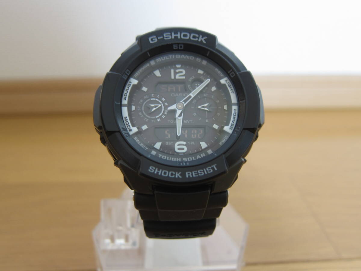 CASIO G-SHOCK スカイコックピット GW-3500BB-1AJF【電波ソーラー】美品_画像1