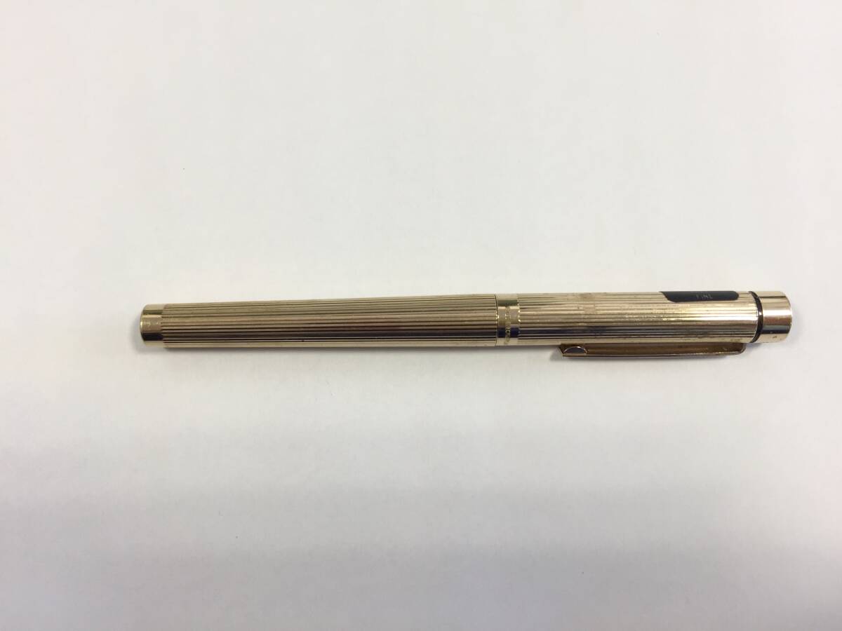 ○万年筆 シェーファータルガ SHEAFFER Targa 1005 ペン先14K 585刻印あり USA製 ゴールド 文房具 筆記用具(NF240515)427-14_画像2