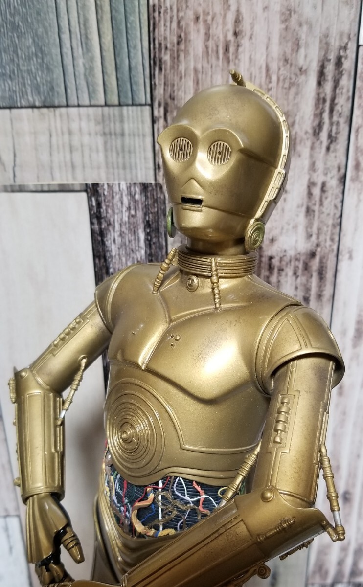 1500体限定 STAR WARS スターウォーズ ATTAKUS アタカス C-3PO フィギュア 35cm スタチュー シリアルナンバー入り フランス製_画像9