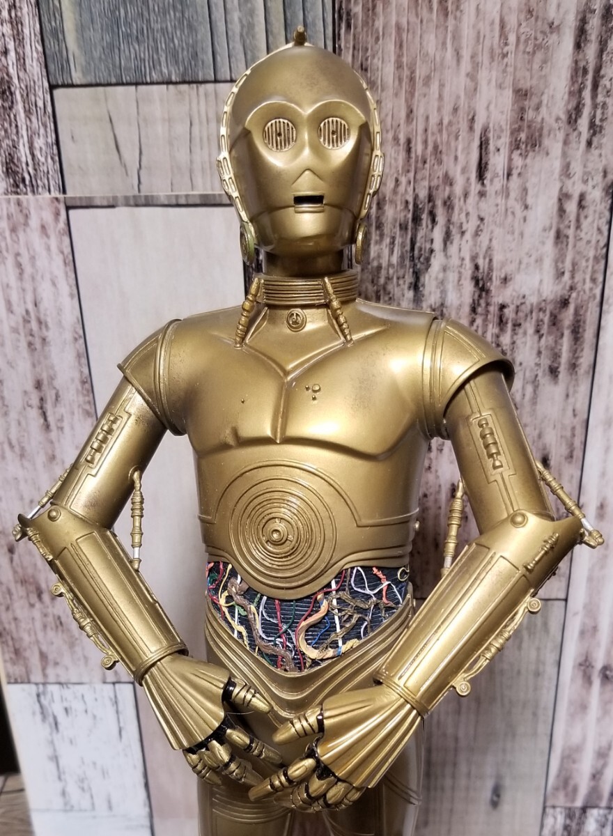 1500体限定 STAR WARS スターウォーズ ATTAKUS アタカス C-3PO フィギュア 35cm スタチュー シリアルナンバー入り フランス製_画像2