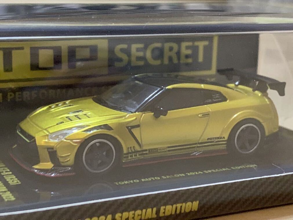 【2024年 東京オートサロン限定：未開封】イノモデル INNO 1/64 ニッサン GT-R (R35) トップシークレット 2022年 東京オートサロン_画像2