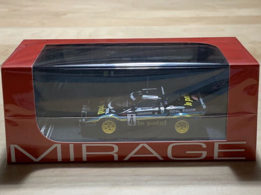 【新品：未開封】hpi MIRAGE ミラージュ 1/43 ランチア ストラトス HF No.4 1981年 モンテカルロ ラリー [8240]_画像1