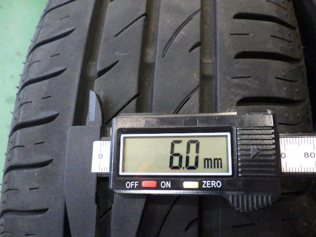 NEXEN Nblue HD plus 165/65R13 77T タイヤ2本 22年 6.0mm 【管理番号 9209 RB5-601】中古【小物】_画像8