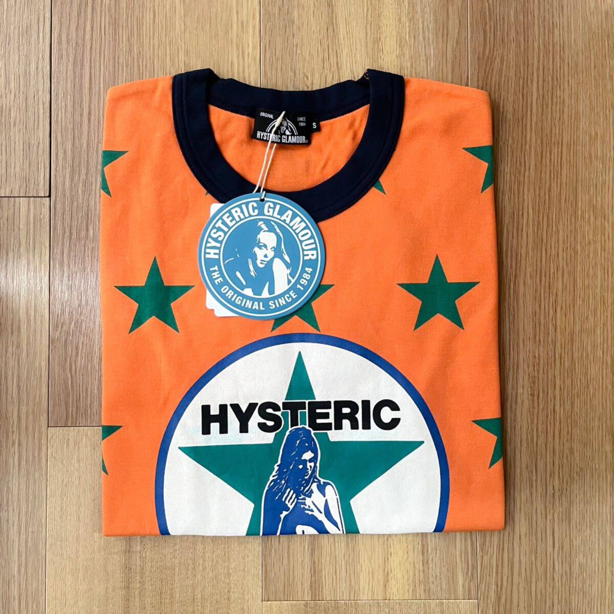 未使用 HYSTERIC GLAMOUR STAR ヒスガール Tシャツ S_画像2