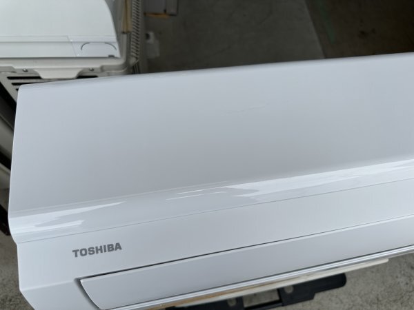 TOSHIBA 東芝 2022年 2.2kw 6畳用 冷暖房ルームエアコン RAS-J221M_画像5