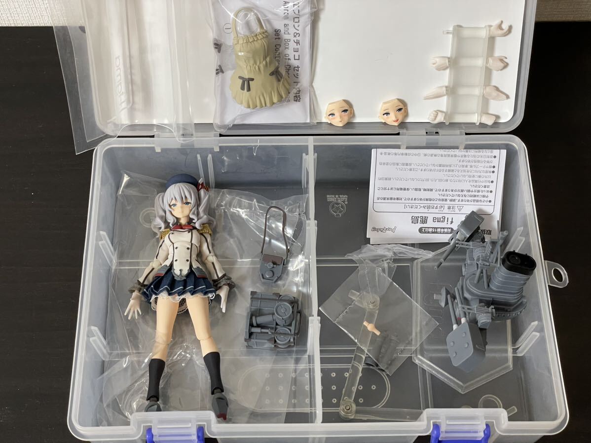 【中古】figma鹿島 艦隊これくしょん 艦これ 布スカートに変更 元箱無し mafex ジャンク扱いフィギュア_画像1