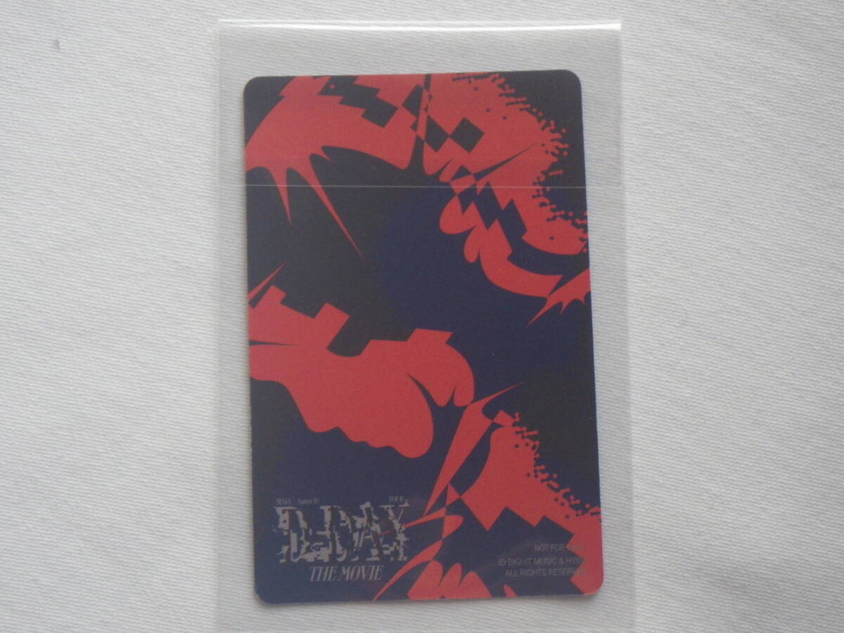 SUGA　PHOTO CARD◆D-DAY THE MOVIE　JAPAN ONLY◆BTS　トレカ　フォトカード　ユンギ　ムビチケ　特典_画像2