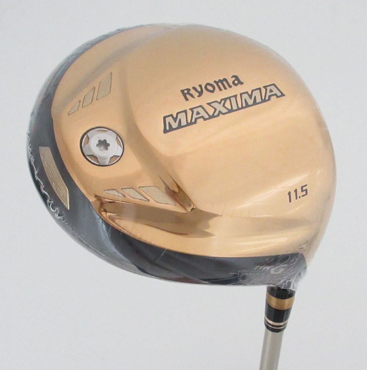 ●1円～！新品！Ryoma★リョーマ　MAXIMA（マキシマ）タイプGドライバー　琥珀GOLD IP　11.5°TOUR AD M2-Gカーボン　R2　(62708_画像2