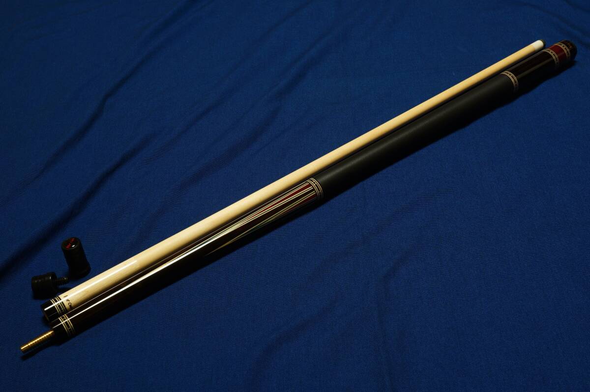 □Mit Cues|MC3-03 サウススタイル 黒檀/パープルハート 6POINT □Mit Cues|MC3-03 サウススタイル 黒檀/パープルハート 6POINT