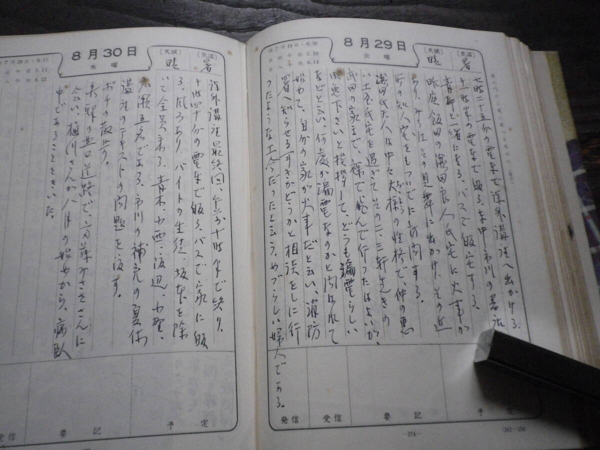 1961年　当用日記　日記　日誌　ダイアリー　生活　記録_画像5