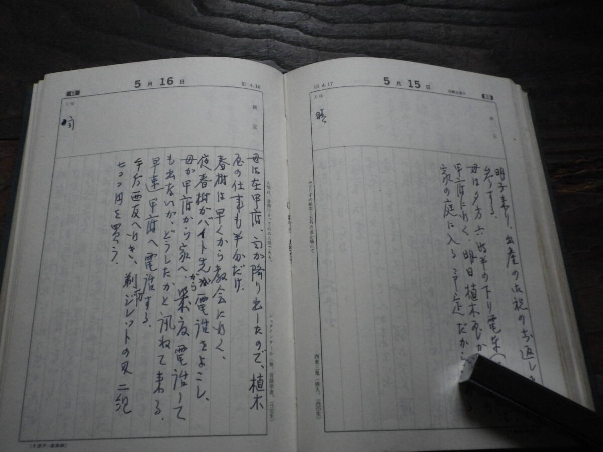 昭和51年　当用日記　日記　日誌　ダイアリー　生活　記録_画像6