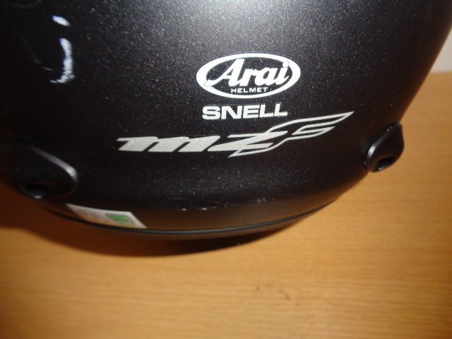 Arai アライ MZ-F MZF エムゼットエフ ジェットヘルメット 59-60cm 2011年製の画像5