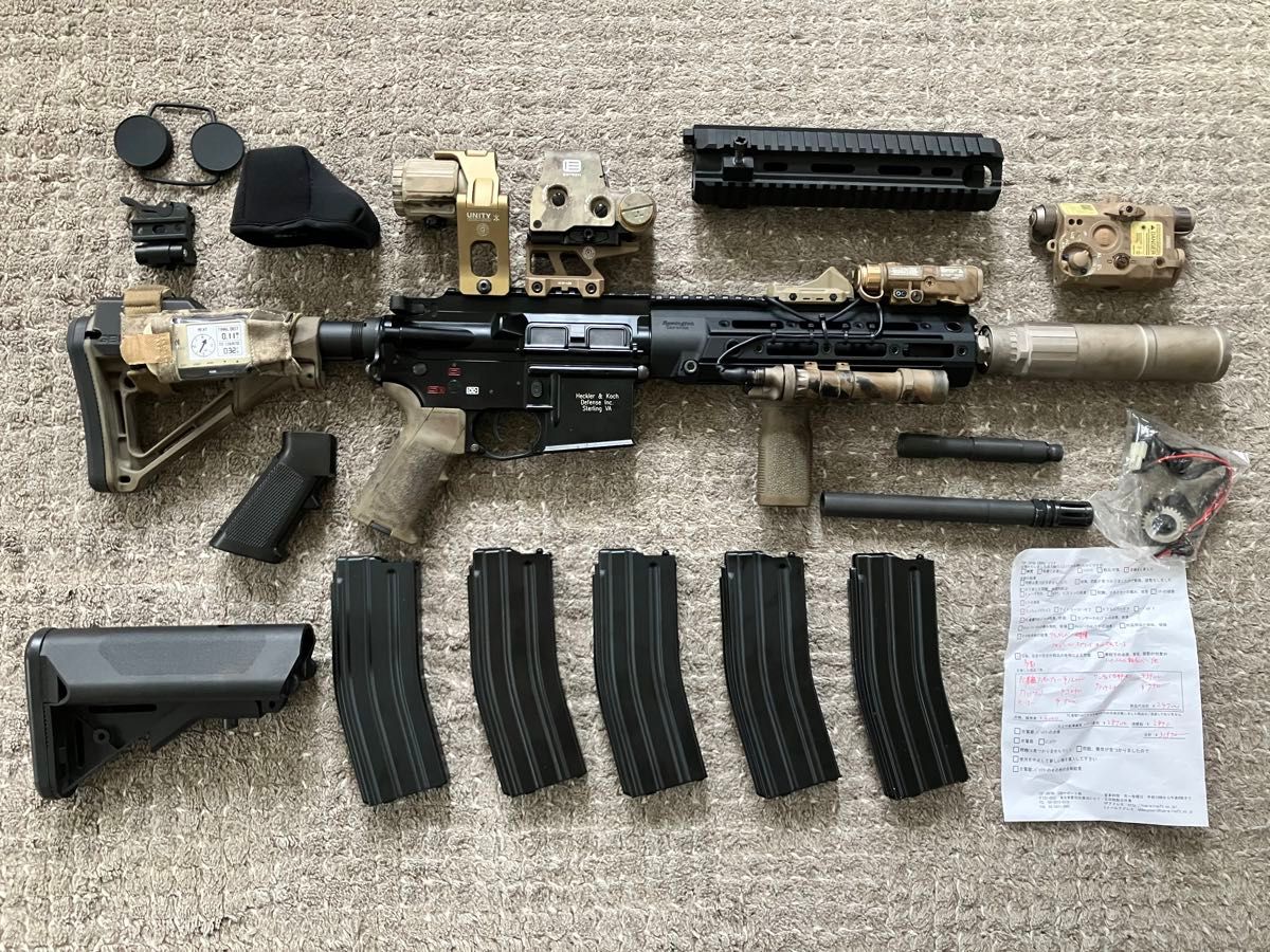 top カートレス EBB HK416D GBRSカスタム(Mark Owen風) 電動ガン top カートレス EBB HK416D GBRSカスタム(Mark Owen風) 電動ガン